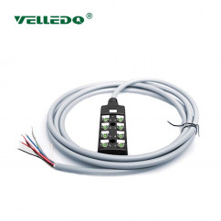 Распределительная коробка VELLEDQ M8-A3-8K3P-10.0TL/GY